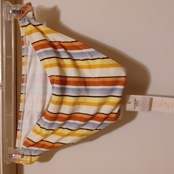 NWT MINKPINK Multi Color Stripes Bikini Bottoms - Size S - Picture 5 of 11